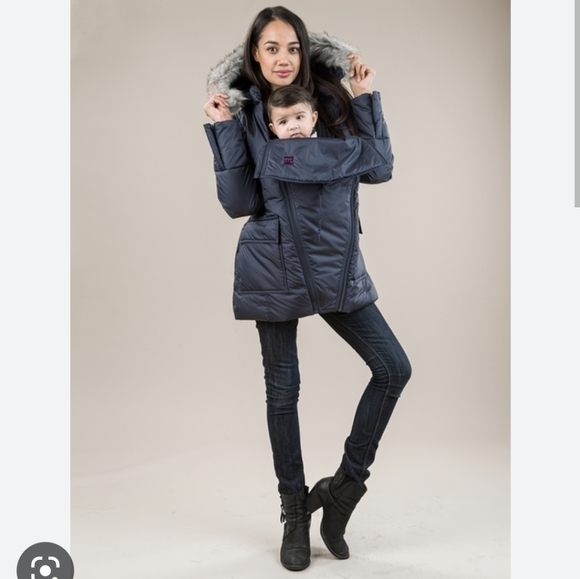 Maternity coat, THE M coat, convertible down coat Size XL - Picture 11 of 16